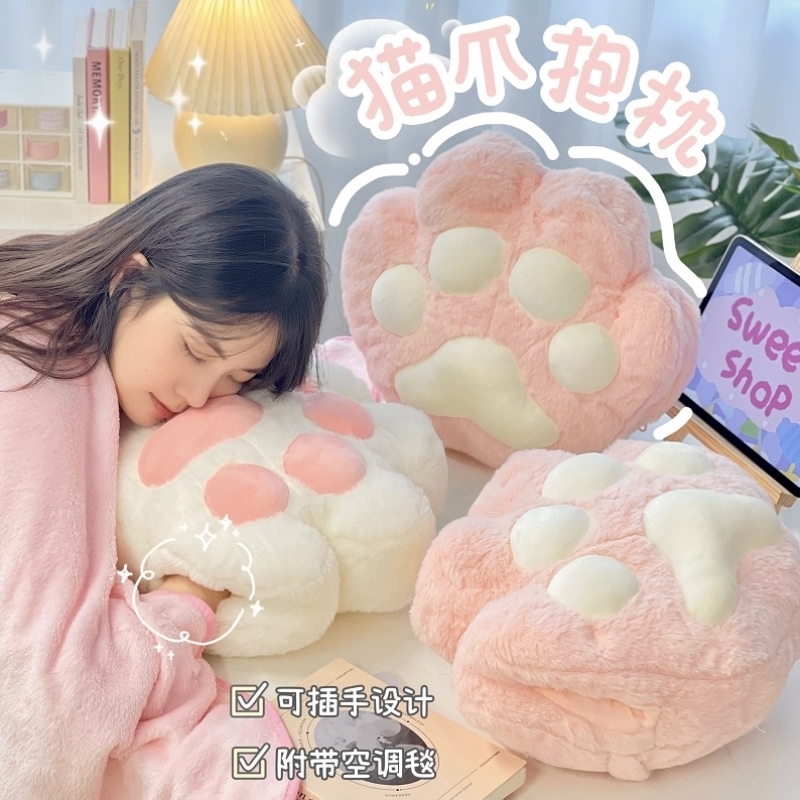 午睡枕趴睡枕小学生午睡毯抱枕二合一儿童午休专用一年级教室毛毯