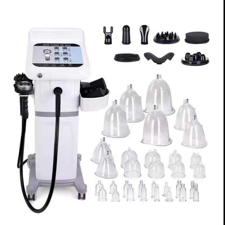 G8身体震动养生按摩仪刮痧拔罐美胸多功能按摩仪器振动疏通腰推背