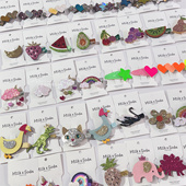 24SS澳洲Milk Soda儿童发饰发夹公主甜美彩虹可爱闪闪配饰女