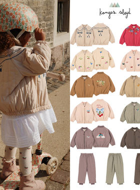 5Z 25AW丹麦Konges Slojd KS儿童棉服棉裤飞行夹克外套加绒保暖