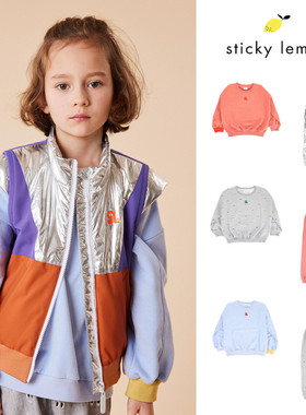 24秋冬新荷兰 sticky lemon儿童套头衫卫衣卫裤马甲休闲洋气中性