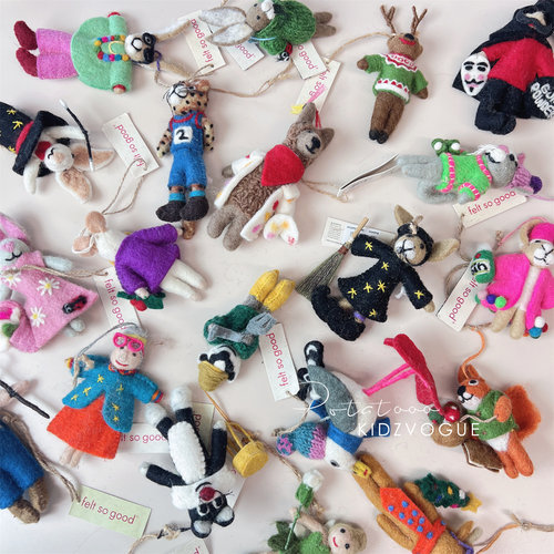 feltsogood手工毛毡玩偶