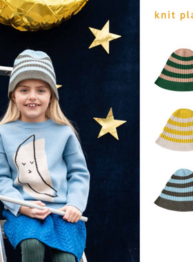 KnitPlanet儿童条纹毛线帽