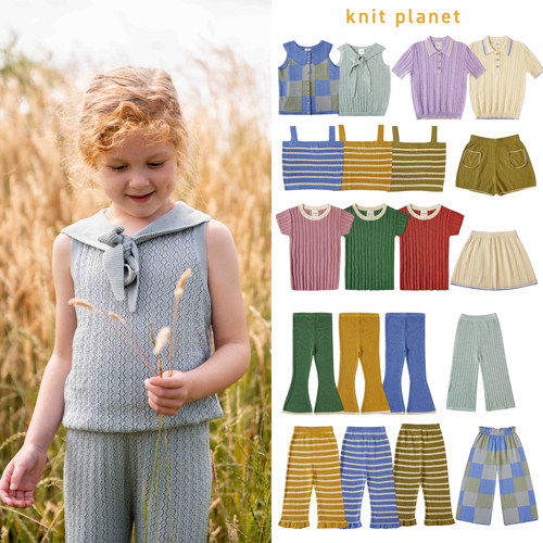 26SS新款KnitPlanet儿童针织衫