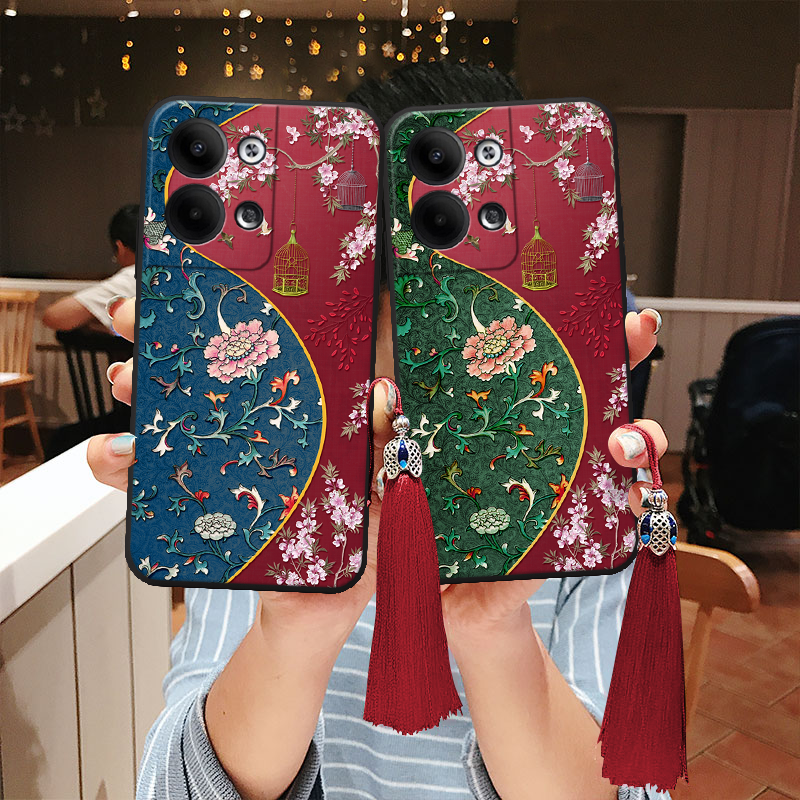 适用oppo立体reno15浮雕reno14花鸟reno13故宫