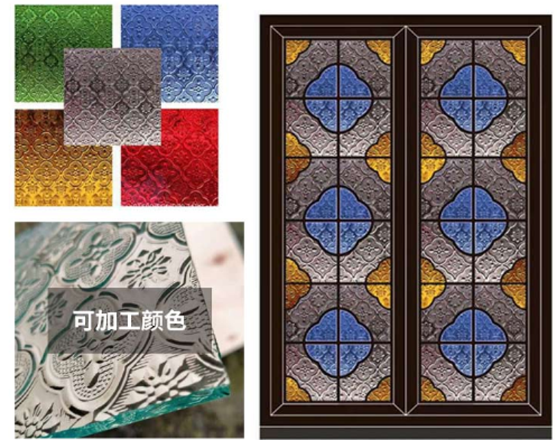 穹顶吊顶艺术彩绘彩色镶嵌玻璃教堂圆顶热弯玻璃工程钢化彩釉压花