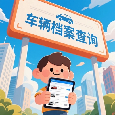 全国摩托车汽车档案查询免检查违章