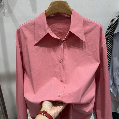 高级感宽松百搭韩版上衣开衫外搭