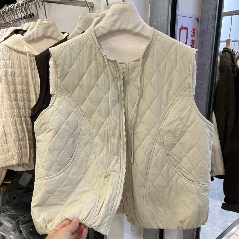显瘦百搭无袖坎肩背心外套上衣