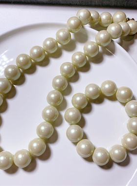 CAROLEE琉璃珍珠短款项链