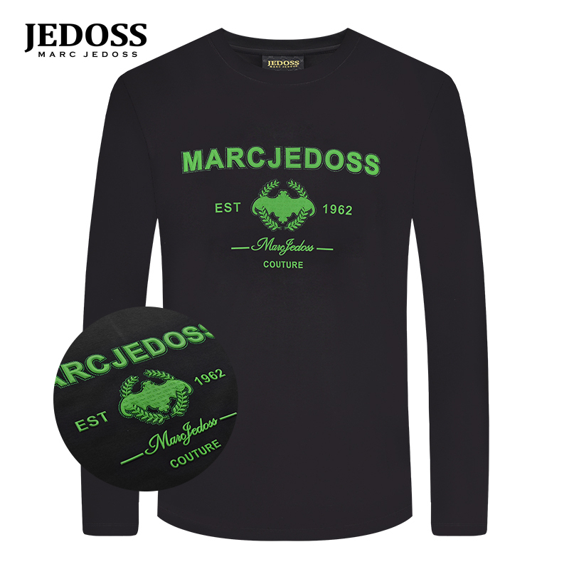 爵迪斯秋冬新款立体胶印套头卫衣