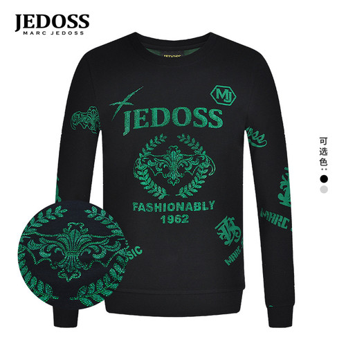 LOGO个性印花圆领卫衣卫衣