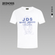 印花短袖 JEDOSS T恤036 新款 字母潮酷卡通数码 爵迪斯男装 2026春季