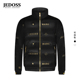 秋冬专柜新款 JEDOSS 爵迪斯男装 简约字母压印烫金羽绒服CY605