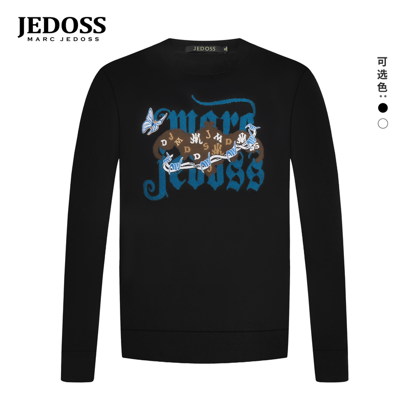 爵迪斯秋冬新款长袖针织衫