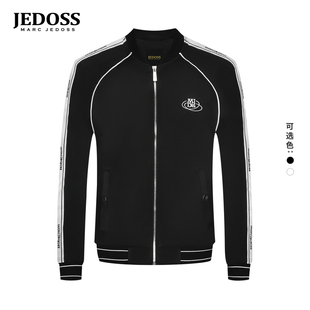 时尚 秋冬专柜新款 织带拼接夹克外套薄XA602 爵迪斯男装 JEDOSS