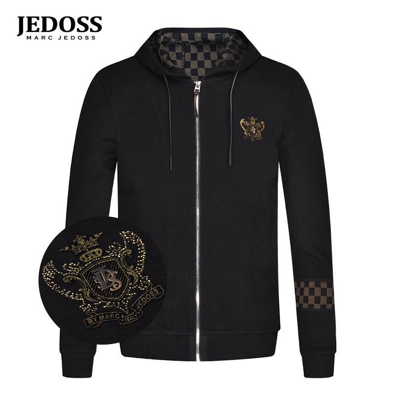 爵迪斯秋冬新款针织夹克