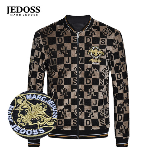 爵迪斯秋冬新款刺绣夹克外套