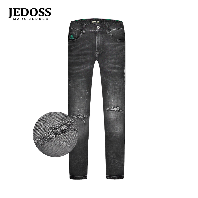 牛仔裤JEDOSS/爵迪斯刺绣