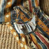 梵高七月夏装 新款 纯棉森女系文艺宽松圆领居家服吊带背心打底裙女