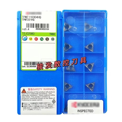 京瓷三角形数控刀片TPMT110304/110308-HQ CA5525/TN60镗孔车刀片