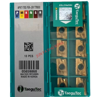 特固克槽铣刀片APKT170516/1705PER-EM TT9080/8020/9030方肩款