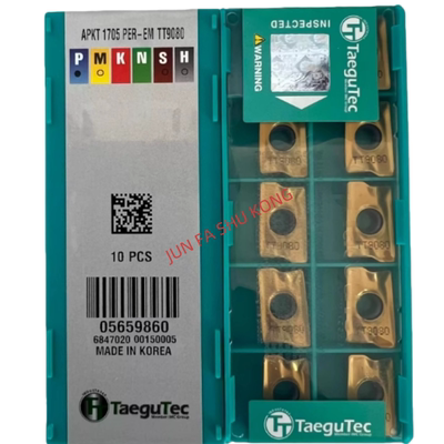 特固克槽铣刀片APKT170516/1705PER-EM TT9080/8020/9030方肩款