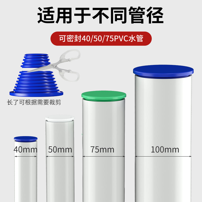 现货速发管堵下水道封口