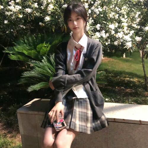 毛衣外套甜美少女学院风韩式学妹