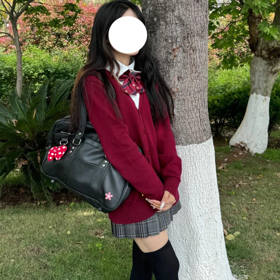 学院风秋冬纯色百搭上衣女