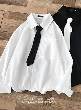 很仙的衬衣jk女生制服港风日系