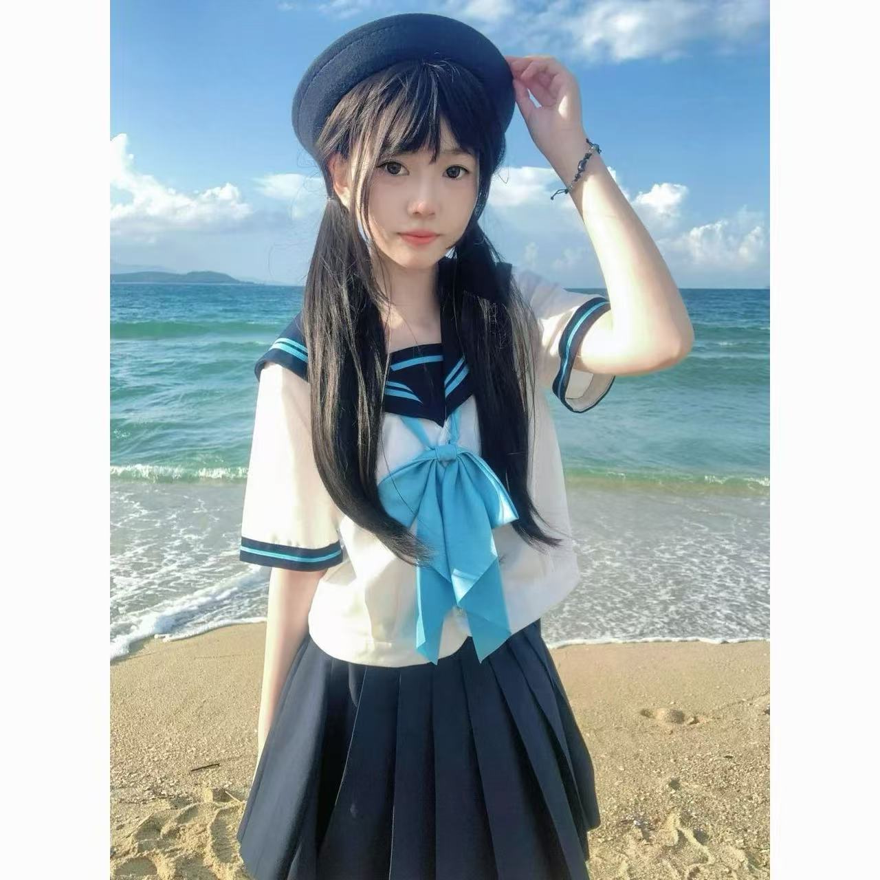原创日系学院风水手jk制服套装