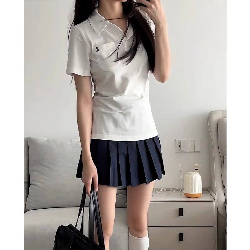 POLO衫JK制服原创正版日系学院风