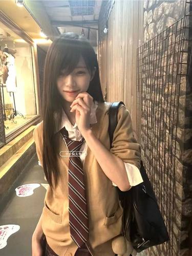 日系学院风原创jk衬衫女学生