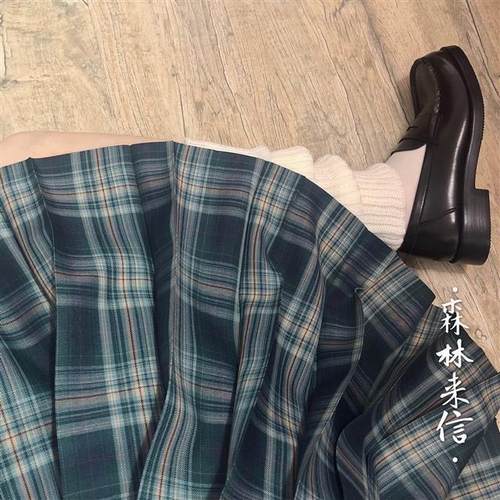 【森林来信】春夏正版原创兔姬舍JK制服裙日系学生软妹清新百褶裙 - 封面