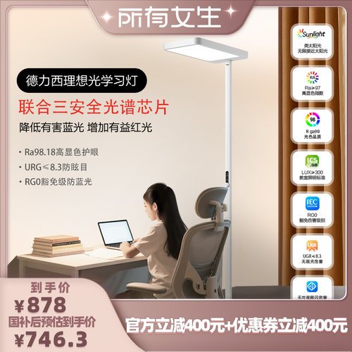 德力西护眼灯大路灯+政府补贴15%