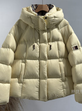 加厚羽绒服女式高充绒量上衣外套