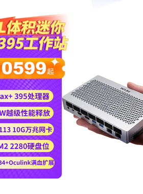 FEVM奋微FAEX1 AMD AI MAX+395微型迷你工作站主机大模型游戏电脑