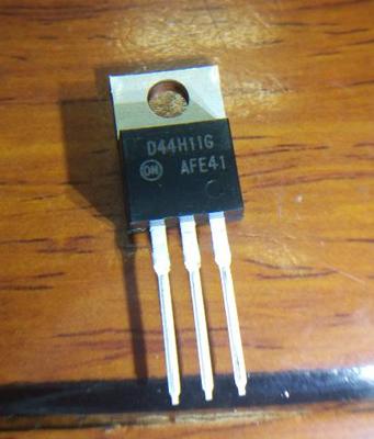 D44H11G D45H11G   TO220 全新进口原装ON 现货可直拍   拆机1.5