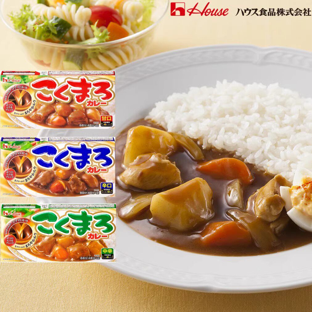 日本好侍浓厚咖喱块辣味甜口图片