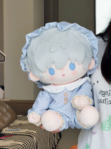 环游梦境原创海盐绵绵40cm棉花娃娃衣服可爱换装平价娃衣爬爬服