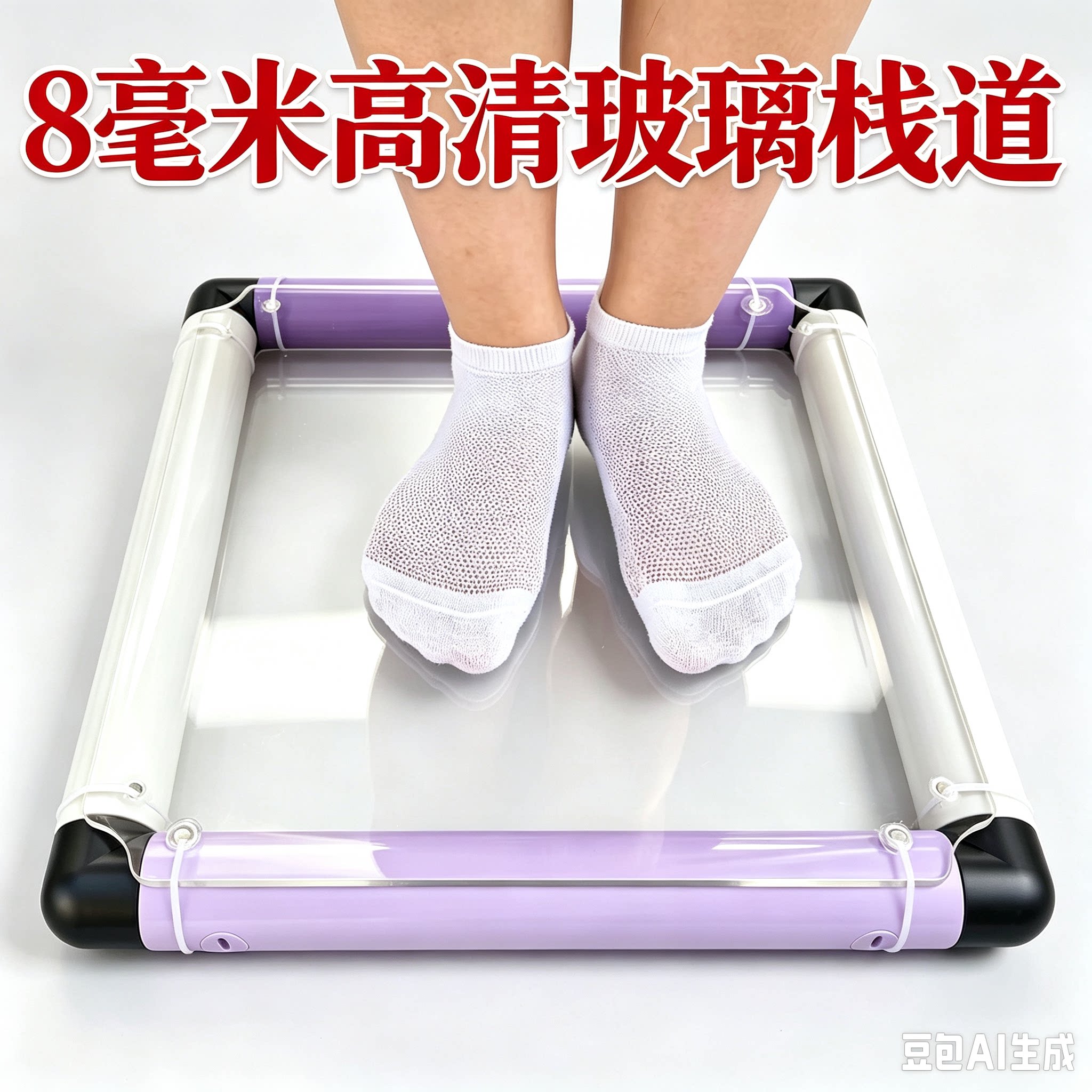 攀爬架透明平台板承重底板图片