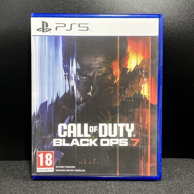 PS5国产包装盒 使命召唤22 黑色行动7 自印封面 没有光盘 空盒