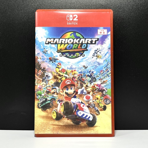 Switch2 ns2国产包装盒 马里奥赛车世界 马车9 自印封面 没有卡带