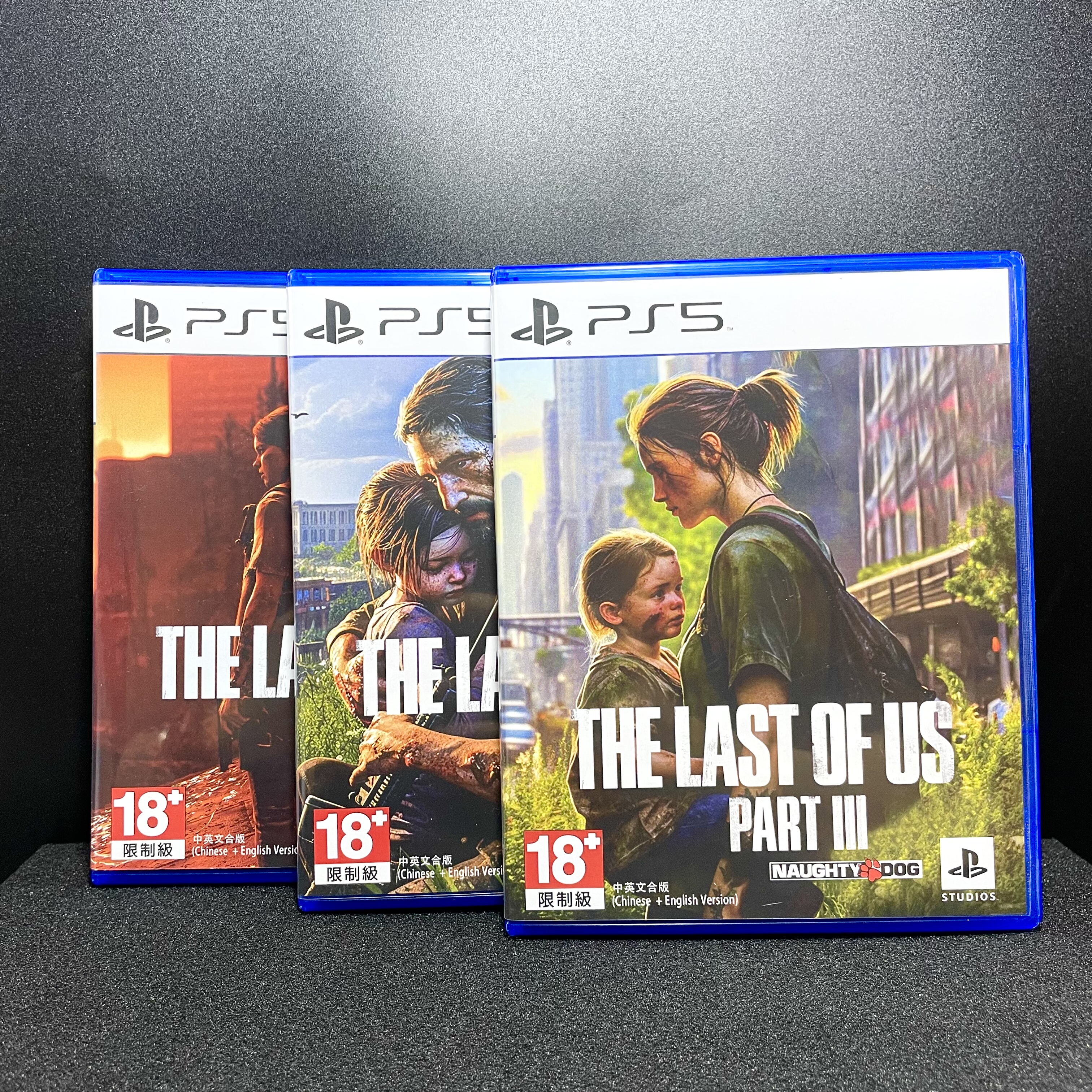 PS5国产包装盒 最后生还者3 自制封面 没有光盘 仅空盒 不能玩
