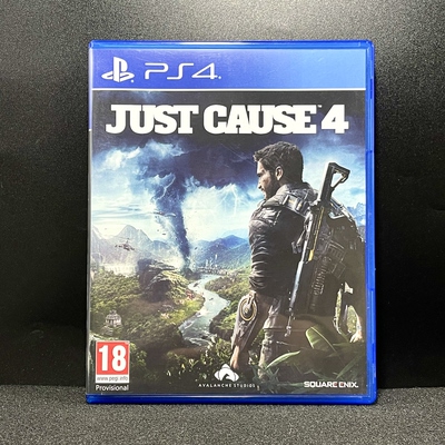 PS4国产包装盒 正当防卫4 Just Cause 4 自印封面 没有光盘 空盒