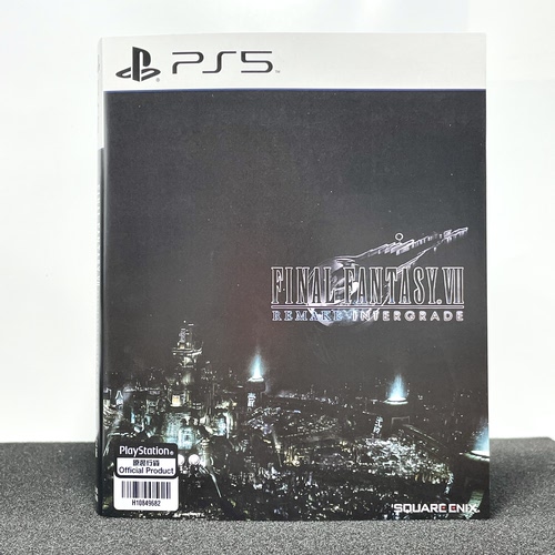 PS5国产光盘盒 最终幻想7 重制版 FF7 自印封面 没有光盘 空盒