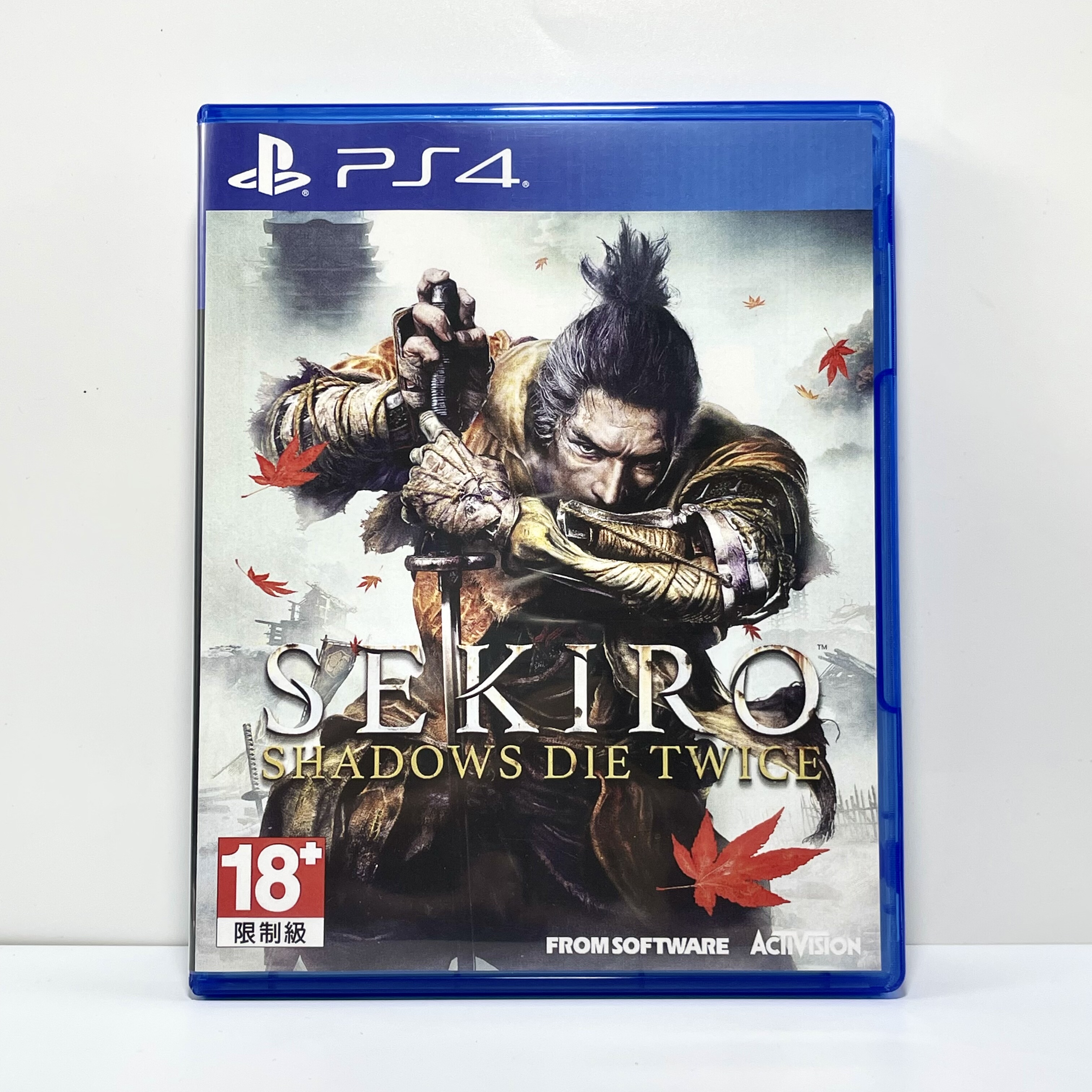 PS4国产光盘收纳盒 只狼 SEKIRO 自印封面 没有光盘 空盒