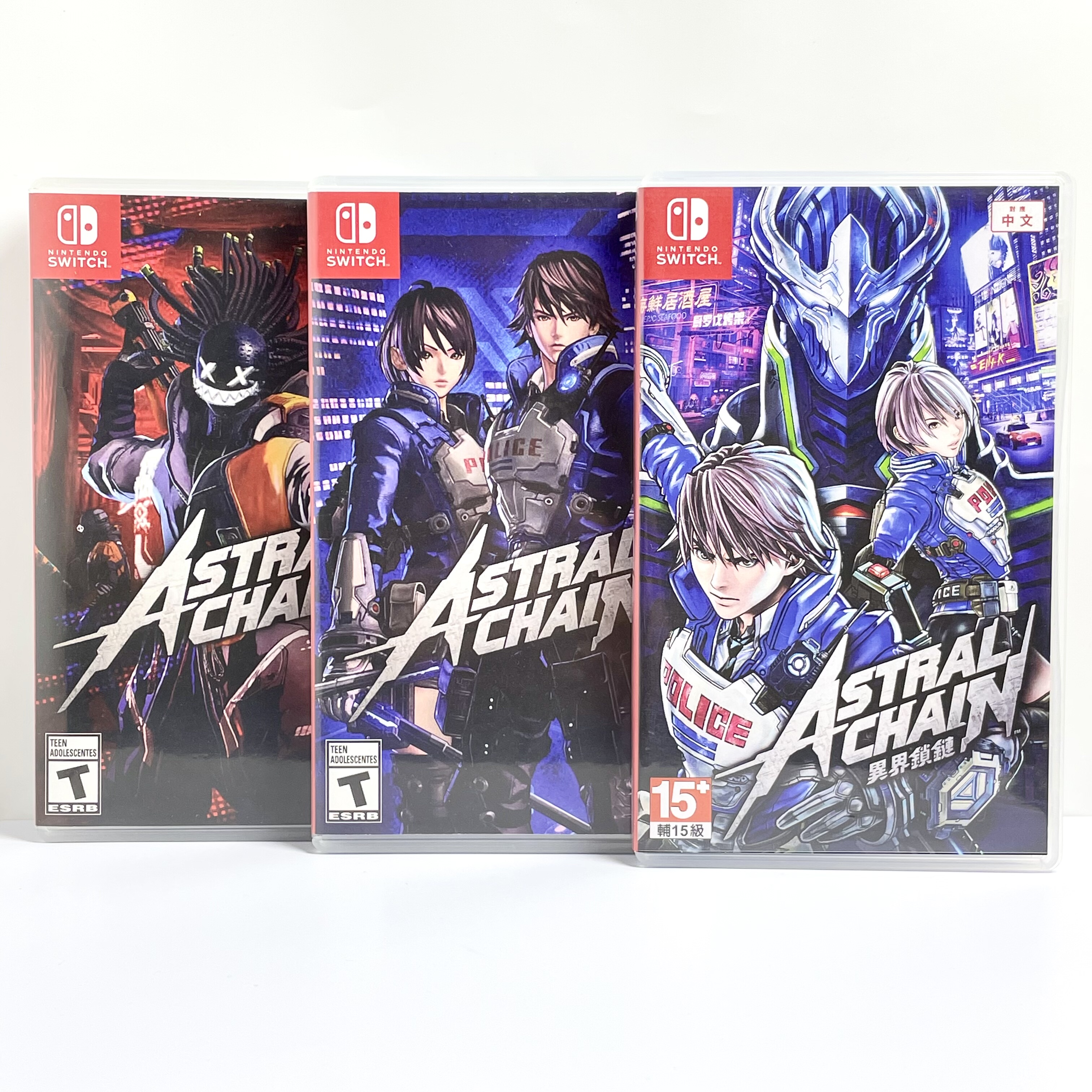 Switch ns国产包装盒 异界锁链 星魂之链 自印封面 没有卡带 空盒图片