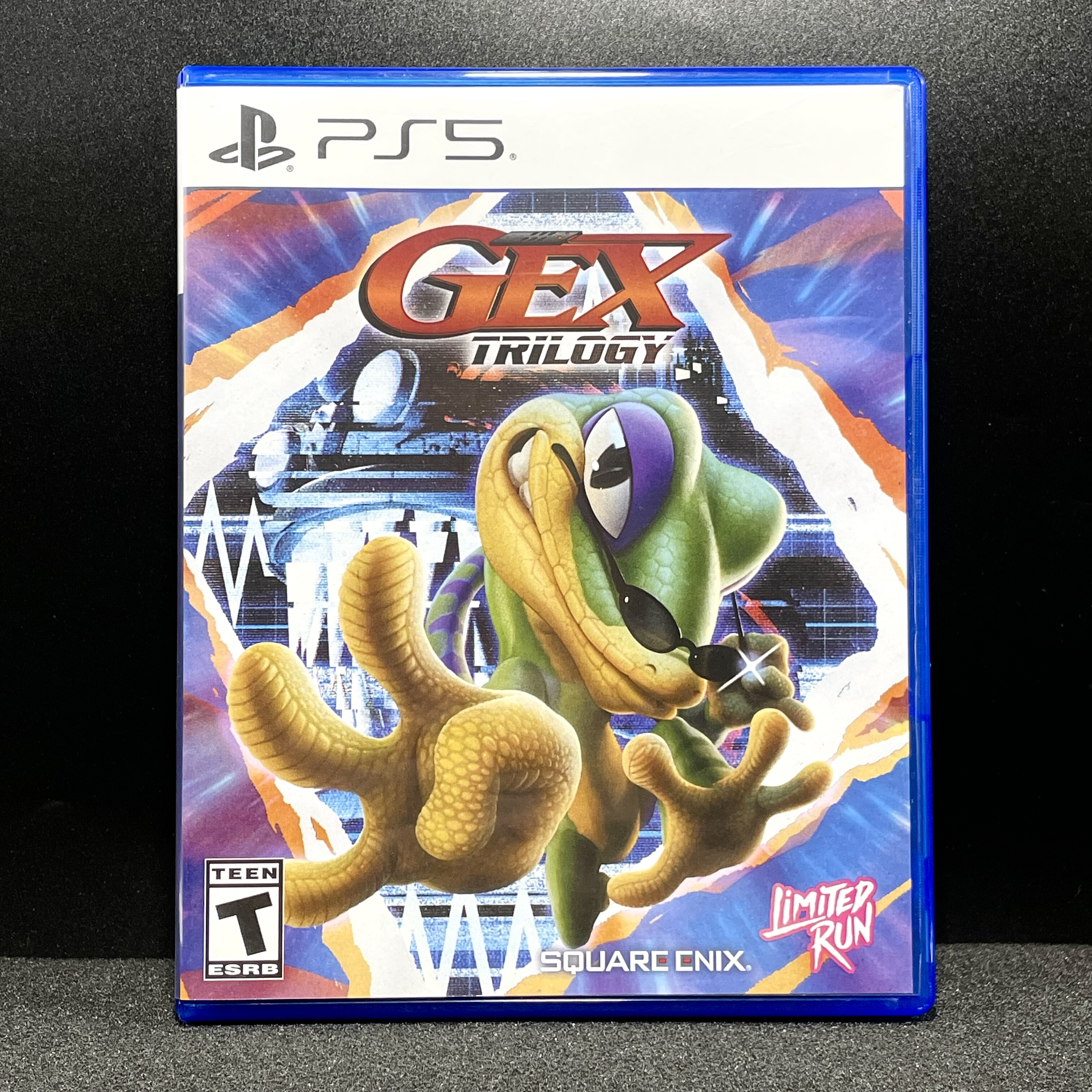 PS5国产包装盒 GEX超级杰克龙蜥蜴三部曲 自印封面 没有光盘 空盒